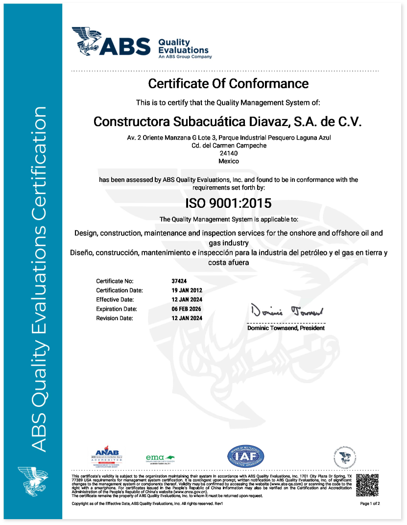 ISO 9001 2015